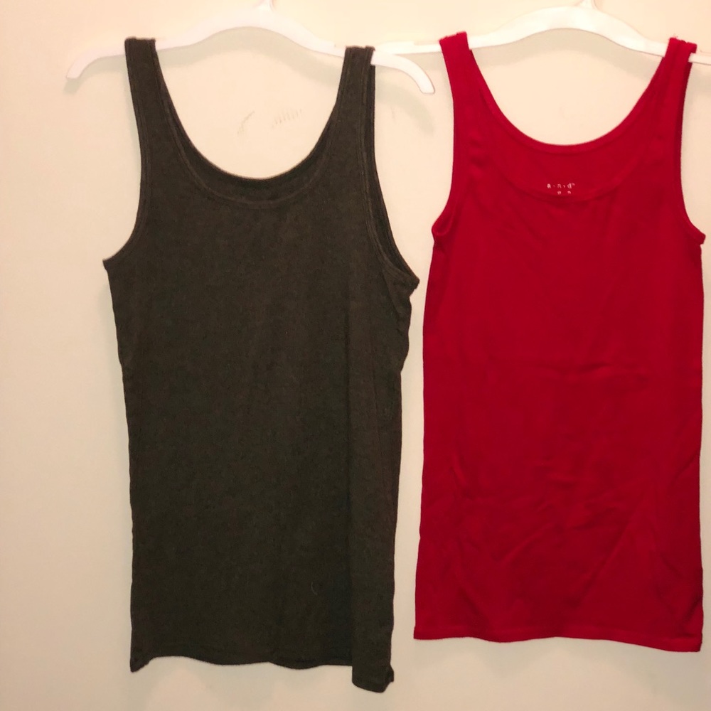 Two tank tops
